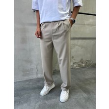 Difransel Jeans Erkek Rahat Kalıp Pileli Kumaş Pantolon