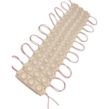 Powerr Led Aydınlatma 20 Adet 12 Volt 3 Watt 3 Lensli 3000K Günışığı 3030 Smd LED Modül IP65