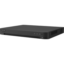 kzy mobilyal HIKVISION IDS-7216HQHI-M2/XT 16 KANAL H265 PRO+ ACUSENSE HİBRİT DVR KAYIT CİHAZI