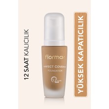 Flormar Yoğun Kapatıcı Su Bazlı Fondöten (Soğuk Alt Ton) - Perfect Coverage Foundation - 108- 8690604098675