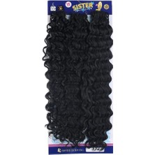 Colezium Afro Dalgası Saç/siyah 1