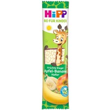 Hipp Organik Yulaﬂı Elmalı Muzlu Meyve Barı 20 gr