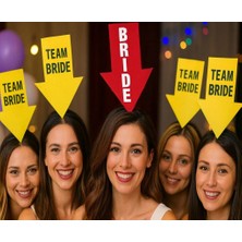 MegaSepet Bfs Kişiselleştirilebilir Ok Taç – Üzerine Yazı Yazılabilen Parti Tacı Kırmızı Renk