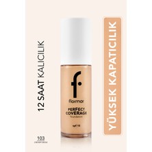 Flormar Skin Brightening Water Based Foundation Warm Undertone 103 Creamy Beige PSSN1128