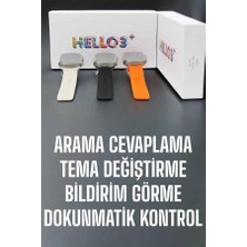 Akıllı Saat Yeni Nesil Sesli Asistan Uyku ve Sağlık Takibi Adımsayar Dinç Store