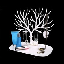 Geyik Tasarımlı Takı Standı Beyaz Dinç Store
