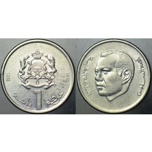 Banknoting Fas 1 Dirhem 2021.