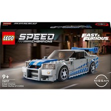 LEGO Speed Champions Daha Hızlı Daha Öfkeli Nissan Skyline Gt-R (R34) 76917