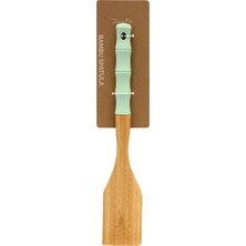 Touch Me Silikon Saplı Ahşap Spatula 4 Adet