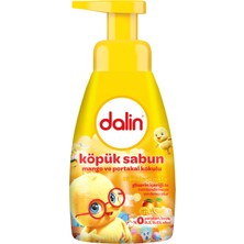 Dalin Mango Portakal Kokulu Köpük Sabun 200 ml Hipoalerjenik Yapı ile Bebekler İçin Güvenli