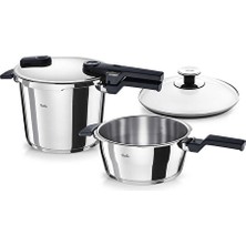 Fissler Glossy Vitaquick Düdüklü Tencere 6 + 3,5 Litre