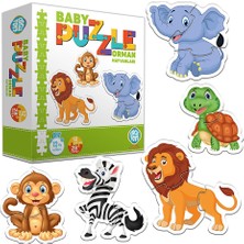 Kut Fly Baby Puzzle Orman Hayvanları