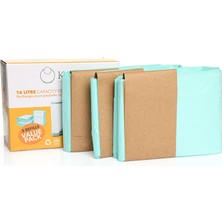 Korbell 3 x 495 Adet Kirli Bebek Bezi Kapasiteli Çöp Poşeti (3 Adet)