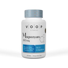 Voop Magnezyum 200 Mg 30 Tablet 4 Adet