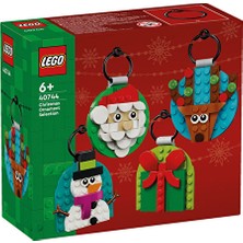 LEGO Yılbaşı Süsü Koleksiyonu Asılabilen Süsler 40744