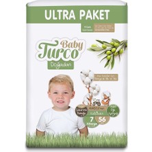 Baby Turco Doğadan Ultra 7 Beden,56 Adet (3 Adet)