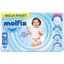 Molfix Molfıx Mega Paket 6 Beden 80 Adet (2 Adet)
