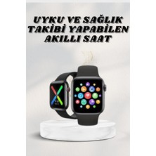 Akıllı Saat Wireless Şarj Yüksek Çözünürlüklü Müzik Dinleme Sesli Cevaplama Dinç Store