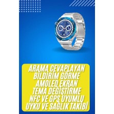 SHC4200 2025 Model Yuvarlak Ekran Android ve Ios Uyumlu Gps Takibi Yapabilen Akıllı Saat