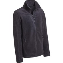 Oil Company Unisex Mikrofiber Kumaş Rüzgar Geçirmez Nem Emici Yumuşak Cepli Fermuarlı Termal Polar Mont