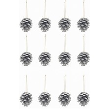 Mistique Home Çam Kozalağı Süsü 4 cm 12'li