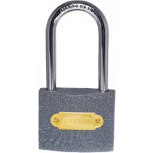 SHC4200 Lounge Ymk Eko Gri Döküm Uzun Kancalı Asma Kilit 63MM