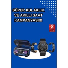 SHC4200 Yeni Nesil Kampanyası Bluetooth Bağlantılı Akıllı Saat ve Kablosuz Kulaklık Dijital Göstergeli