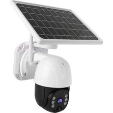 SHC4200 Solar Panelli Su Geçirmez Gece Görüş Destekli Wifi Bağlantılı Güvenlik Kamerası