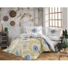 SHC4200 Hobby Kingsize Poplin Nevresim Amanda Sarı