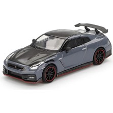 SHC4200 Mini Gt 1/64 Nissan Gt R Nismo R35 Stealth Gray