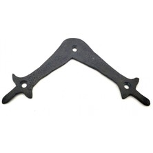 SHC4200 Lounge Antika Tarz Dekoratif Pirinç Zambak Gönye - Üst, 107X107 Mm, Oksit