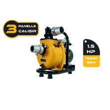 Mexxsun - Inges 3 Panelle Çalışan Solar Dc Yüzey Pompa 1.5 Hp 1100 Watt 96 Volt