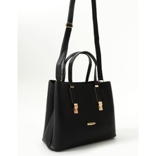 Sanmorris Kadın Uzun Askılı 4 Bölmeli Sade Şık Omuz ve El Çantası