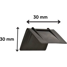 Dalpak Ambalaj Plastik Koruyucu Köşebent 30 x 30 mm