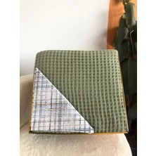 Bella Home Çift Kişilik Throw Cotton Lüks Pike - 4 Parça - Kutulu