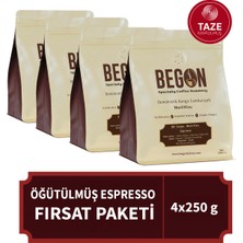 Nord Kivu Premium Espresso (Öğütülmüş) Kahve Fırsat Paketi 250G x 4 Adet