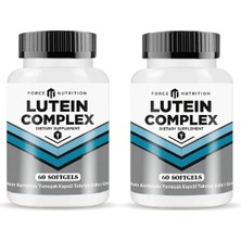 Force Nutrition Lutein Complex 2 x 60 Yumuşak Kapsül Zeaksantin Vitamin A-C-E