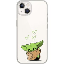 Manitoba Iphone 15 Uyumlu Baskılı Yumuşak Silikon Şeffaf Telefon Kılıfı