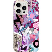 Manitoba Iphone 16 Pro Uyumlu Baskılı Yumuşak Silikon Şeffaf Telefon Kılıfı