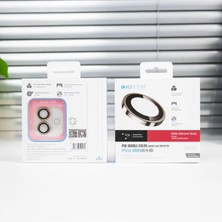 Kuzoom Glitter Diamond Serisi iPhone 17 Uyumlu Sapphire Lens Koruyucu