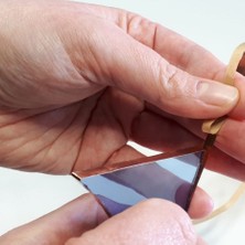 Eding Cam Vitray El Sanatları  Bakır Folyo Bant Yapışkanlı Genişlik 3mm - Uzunluk 5 Metre