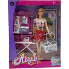 Kiddico Toys Temizlikçi Aksesuarlı Bebek