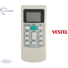 Vestel Hyk-02 Uyumlu Klima Kumandası