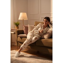 Lela Reguar Fit Yumuşak Dokulu Pijama Takımı Bayan Pijama Takımı 611PT288Y