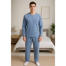 Aysun Tekstil Yeniürün!!! Erkek Iki Iplik Şardonlu Yumuşacık Yüzde Yüz Pamuk Pijama Takımı