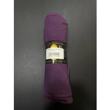 Penye Şal Patlıcan Moru-Üçgül