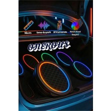 Onerous 20CM Universal Piksel Ledli Midrange Koruma Kapağı (Kumanda Dahil)