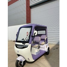 Arora Derya Pro Üç Tekerlekli Motosiklet Lila Renk