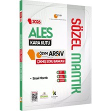 Karakutu Yayınları 2026 Ales Sözel Mantık Kara Kutu Ösym Çıkmış Soru Havuzu Bankası Konu Özetli Dijital Çözümlü