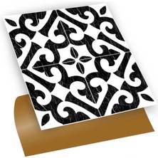 Tink Kendinden Yapışkanlı Seramik ve Yer Döşemesi Hatayi Desenli Pvc Karo 30X30 cm (33 Adet) 3 M²